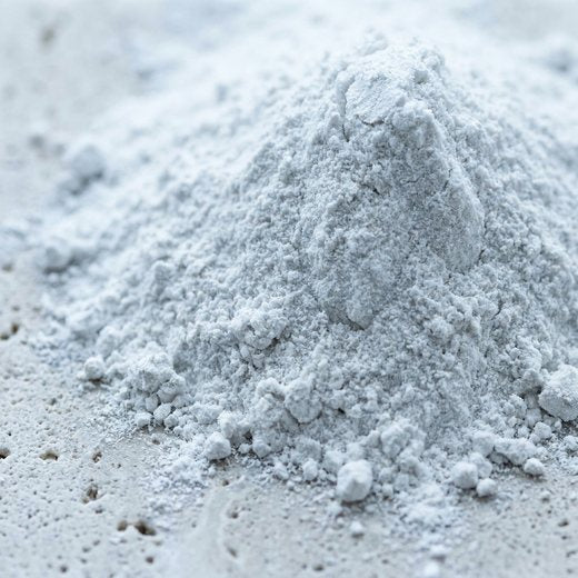 Fine white mineral powder